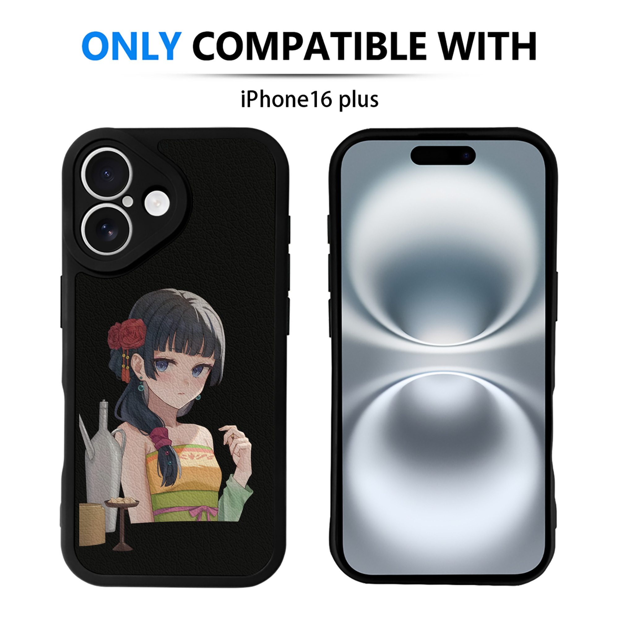 薬屋のひとりごと The Apothecary Diaries 【iPhone 16シリーズ対応】シリコンスマホケース（レザー調） 材質：シリコン